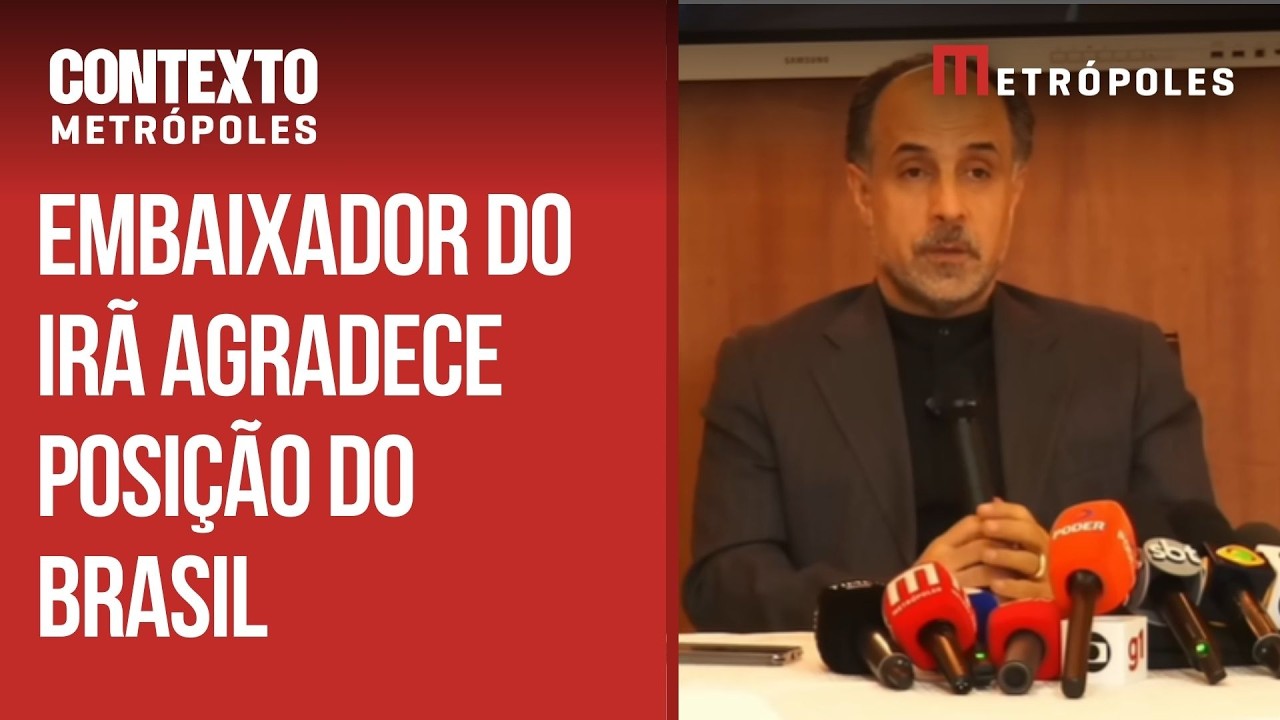Embaixador do Irã agradece posição do Brasil em condenar ataques dos EUA