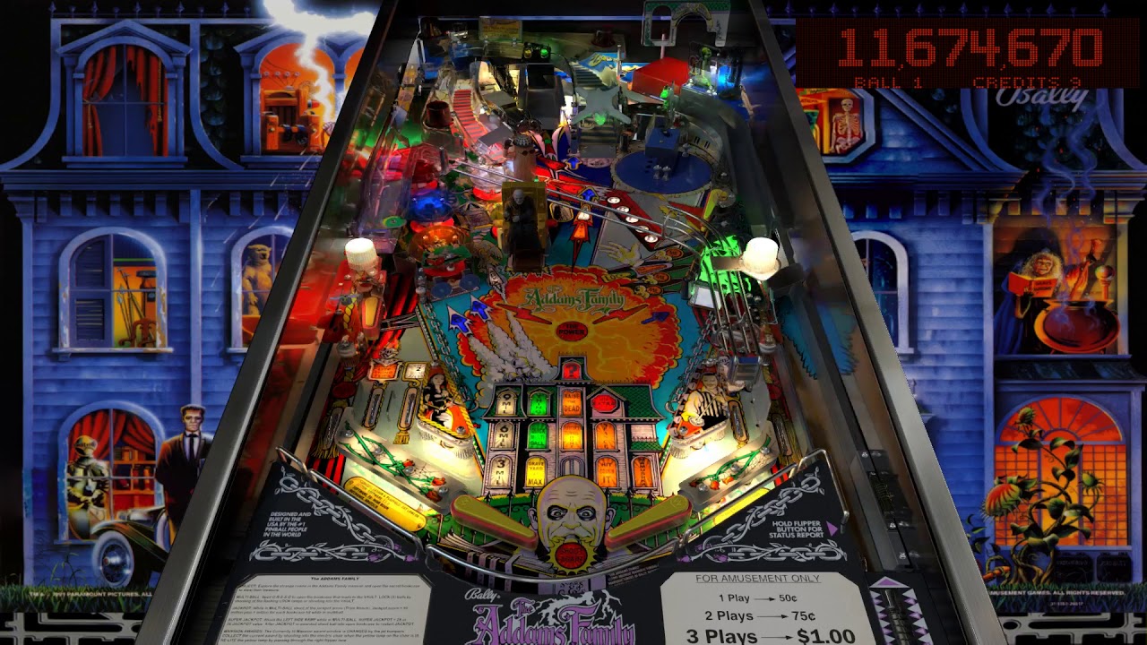 The Addams Family Pinball (V2.0) VPX