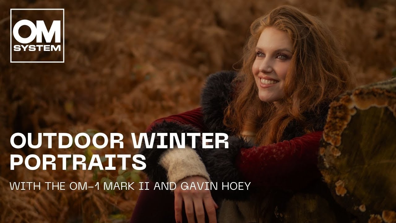 Master Winter Portraits with Gavin Hoey and the OM-1 Mark II