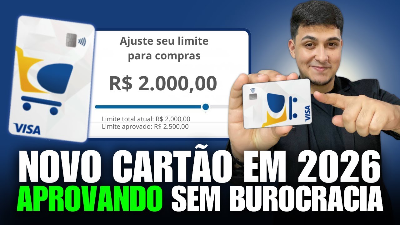 APROVA&Ccedil;&Atilde;O IMEDIATA! Chegou Novo Cart&atilde;o de Cr&eacute;dito Aprova Sem Burocracia | Veja Como Solicitar o Seu