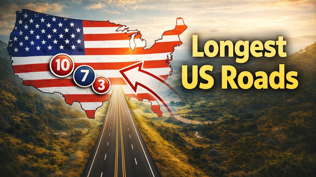 Top 10 Longest Roads in the US
