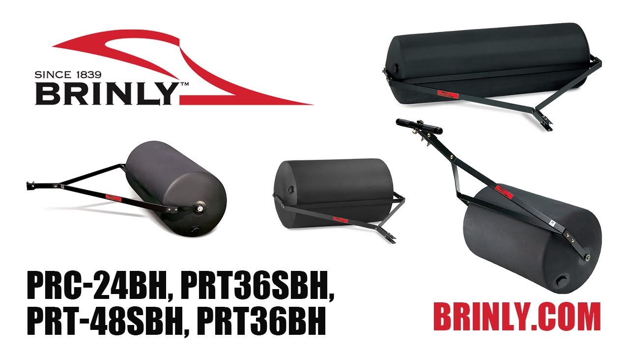 How to Assemble the Brinly Lawn Rollers (PRC-24BH, PRT-36SBH, PRT-48SBH, PRT-36BH)