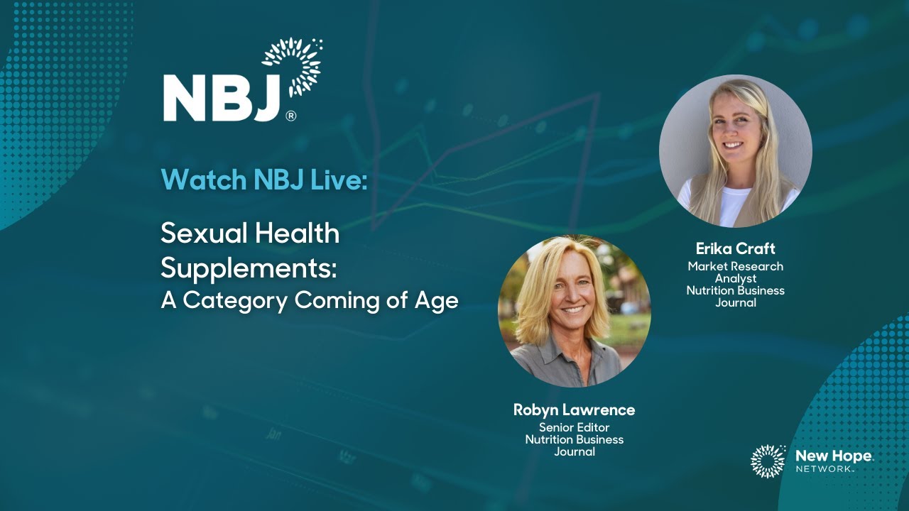 NBJ Live: Sexual Health Supplements