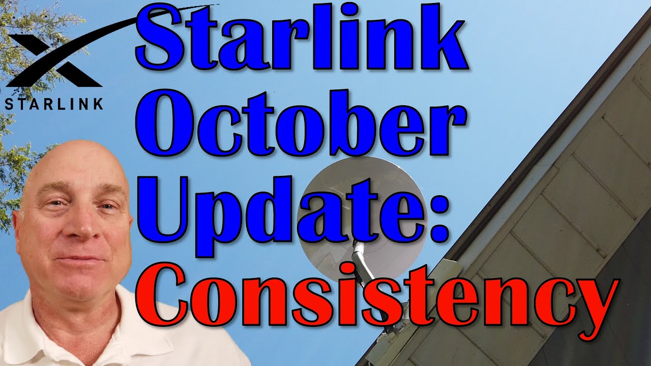My October Starlink Performance Report!  Consistency?!
