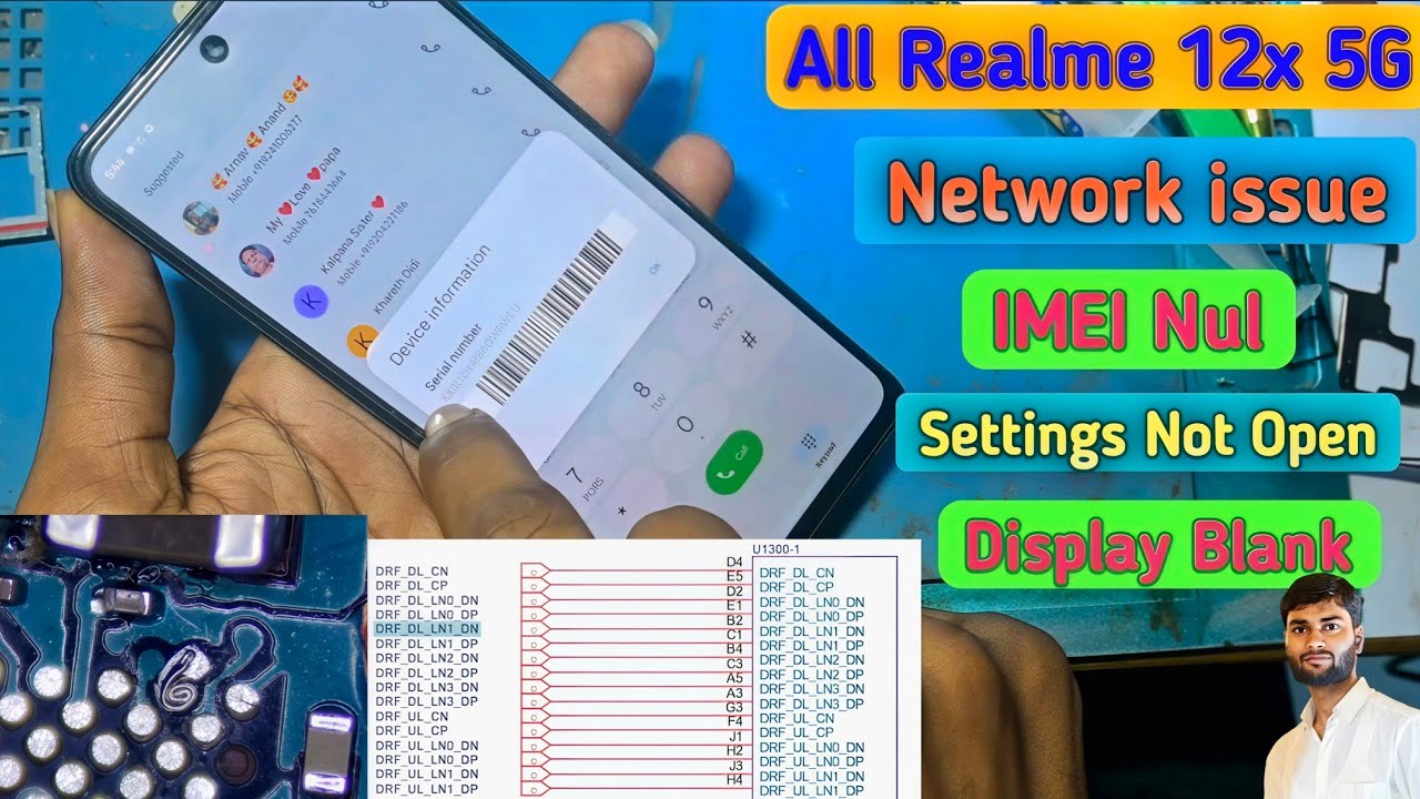 All Realme 12x 5G Network Problem IMEI Not Show || All Realme 5G Phone Network Issue 