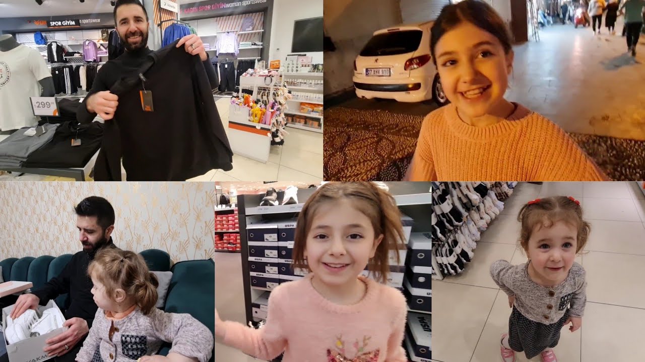 مشتريات العيد انا وأم بارين//شوفوا معنا أجواء عيد في غازي عنتاب