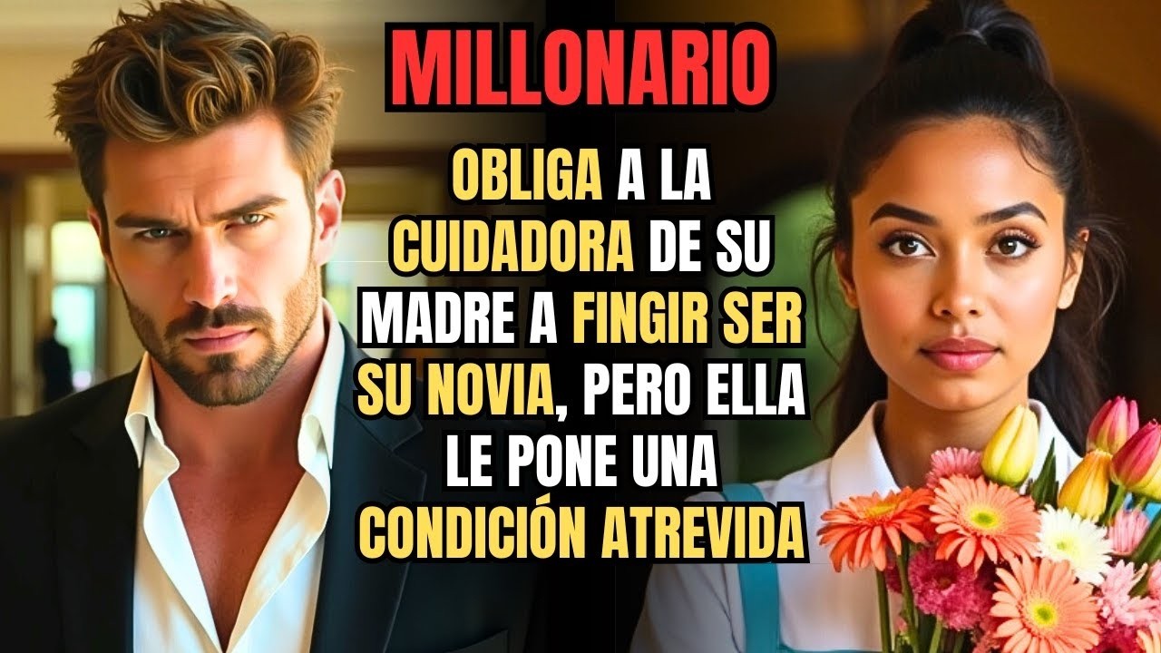 El MILLONARIO obliga a la CUIDADORA a fingir ser su NOVIA, pero ella le pone una CONDICIÓN ATREVIDA