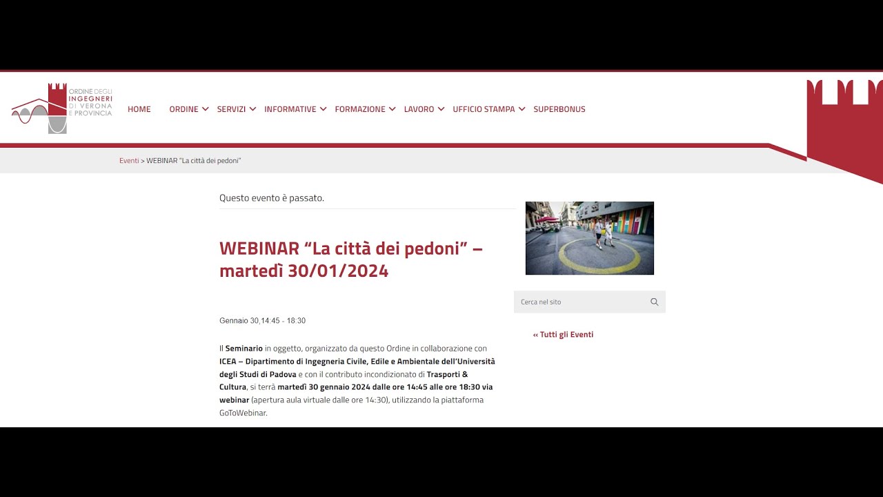 La città dei pedoni