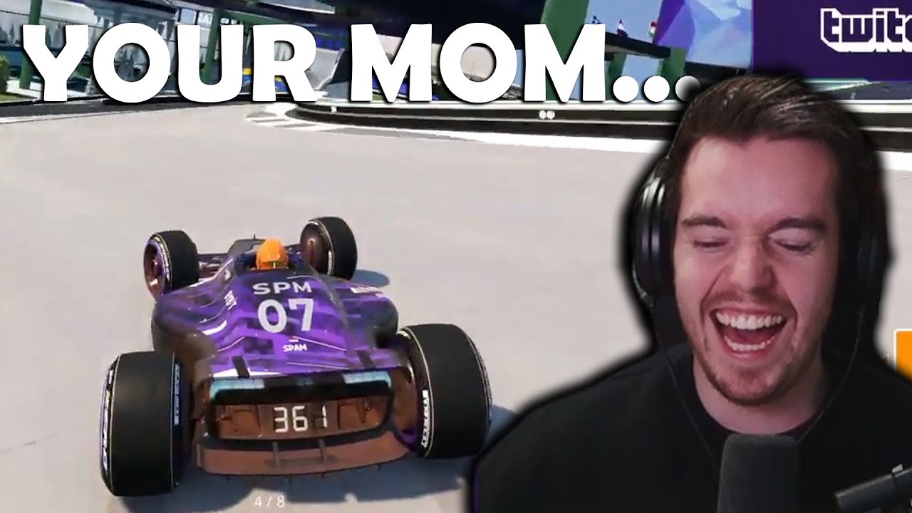 Massa blasting some YO MAMA quotes during Cup Of The Day