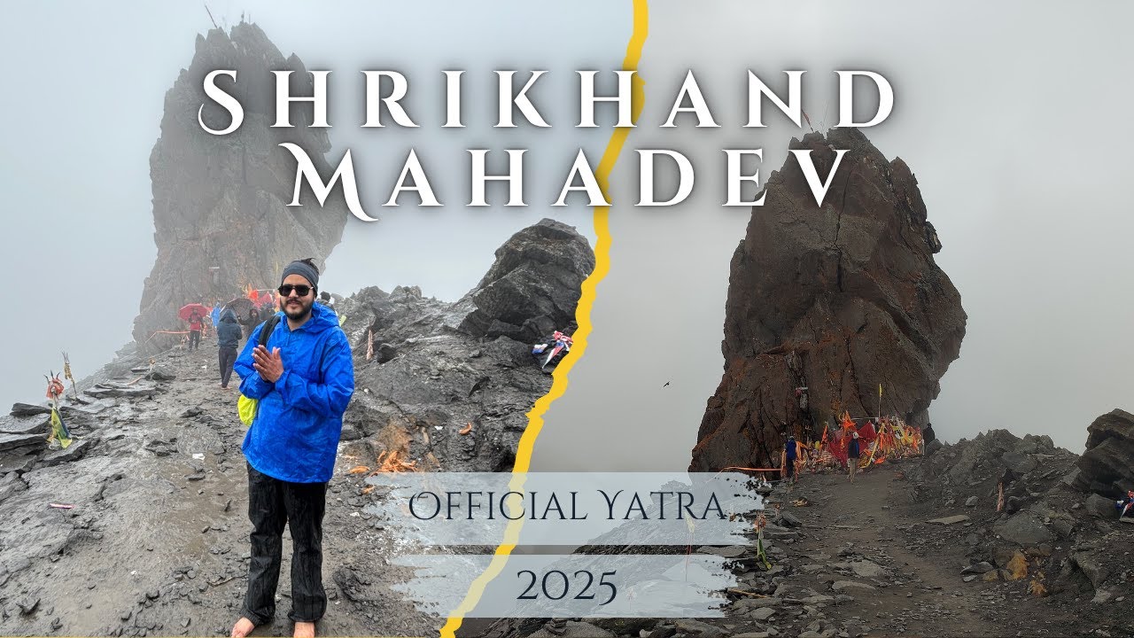 Shrikhand Mahadev Official Yatra 2025 || AmanOnRoads