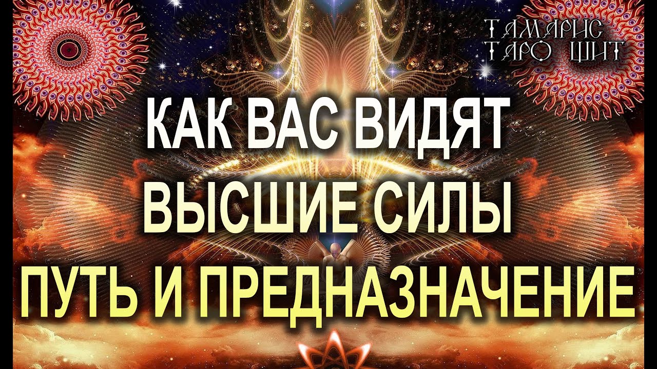 КАК ВАС ВИДЯТ  ВЫСШИЕ СИЛЫ. ВАШ ПУТЬ И ПРЕДНАЗНАЧЕНИЕ🔥💯🔥 ГАДАНИЕ РАСКЛАД ТАРО