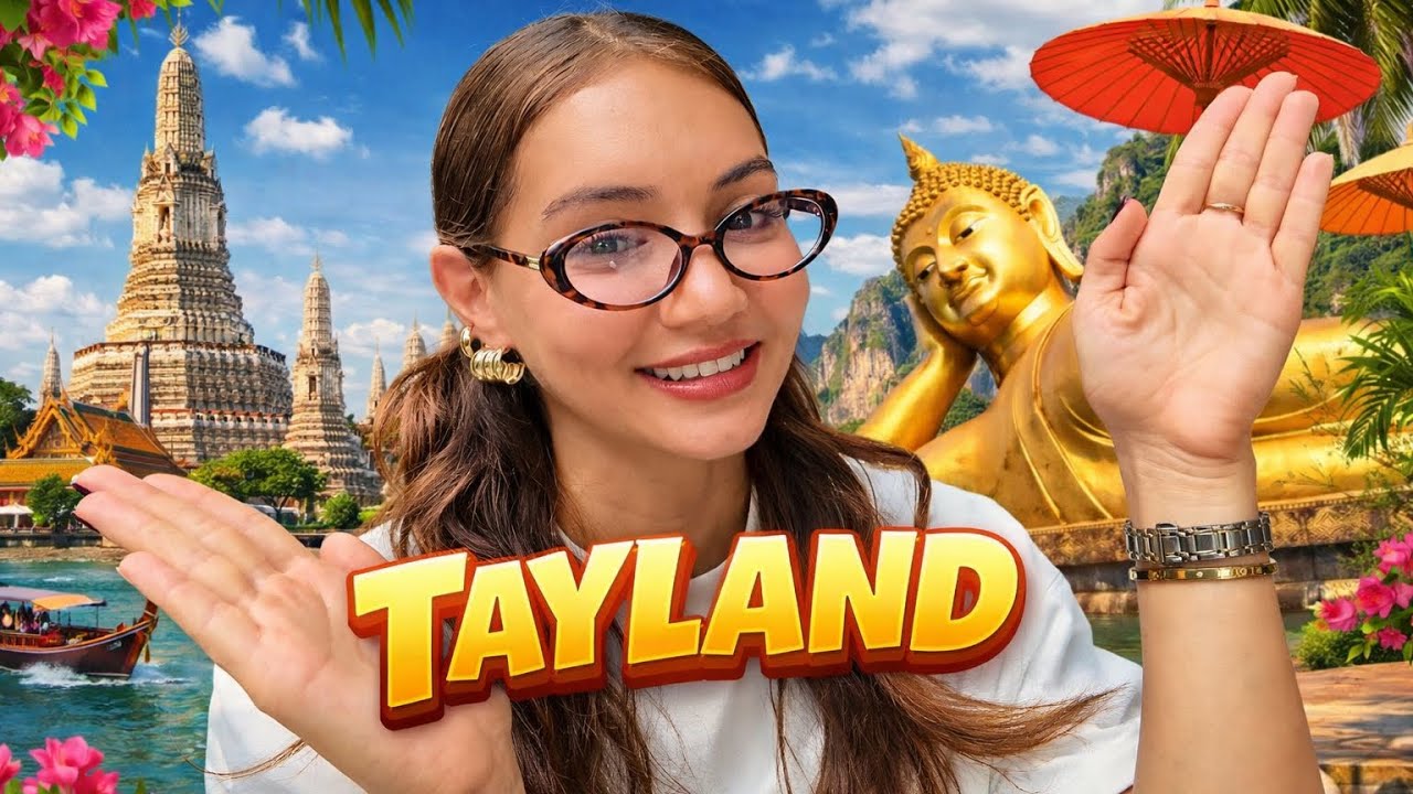 Sırt çantamızla Tayland Vlog 🇹🇭 