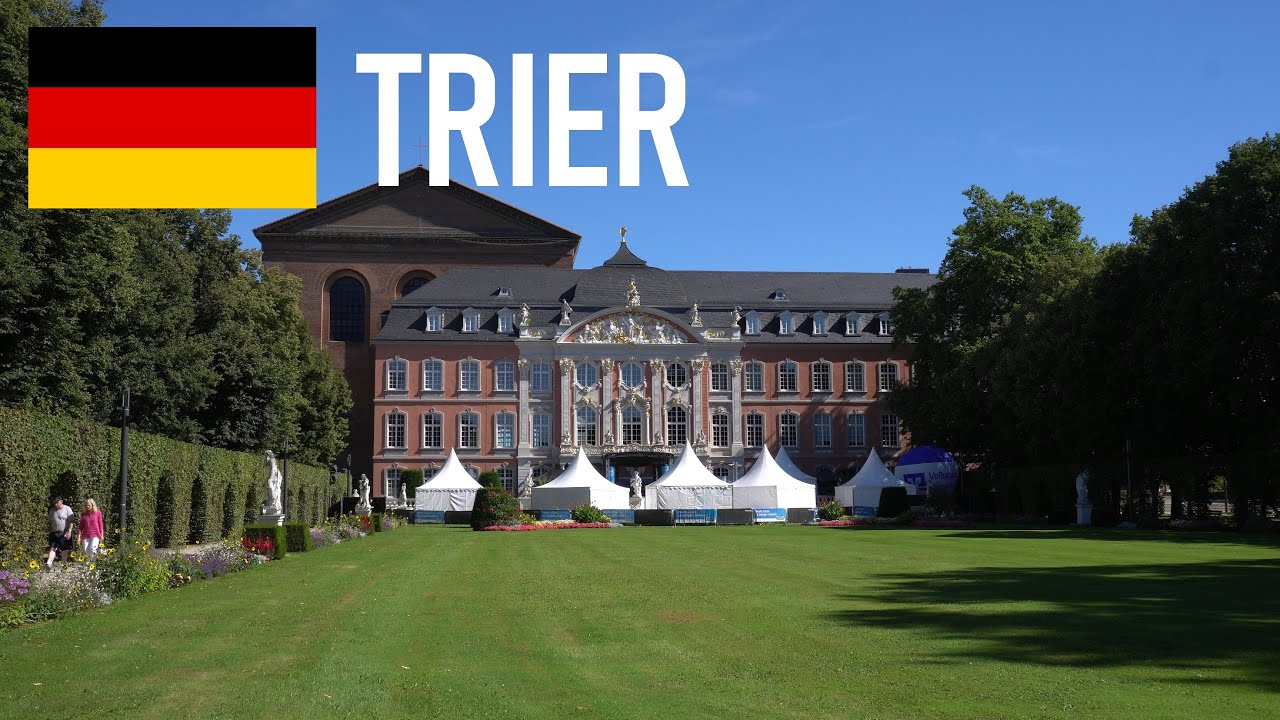 🇩🇪 Trier - Pleasant Modern City Build Around Countless Historical Monuments (Germany, August 2024)