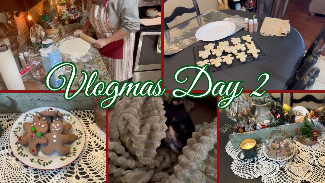 VLOGMAS DAY 2  ~ MY CHRISTMAS KITCHEN + fun Christmas craft  #christmaskitchen  #christmascrafts