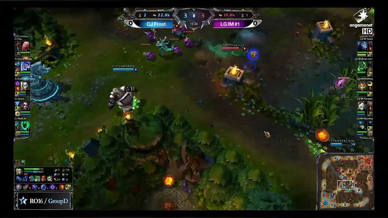 How to turn a 4v1 gank by Madlife and CJ Entus Frost against LG IM