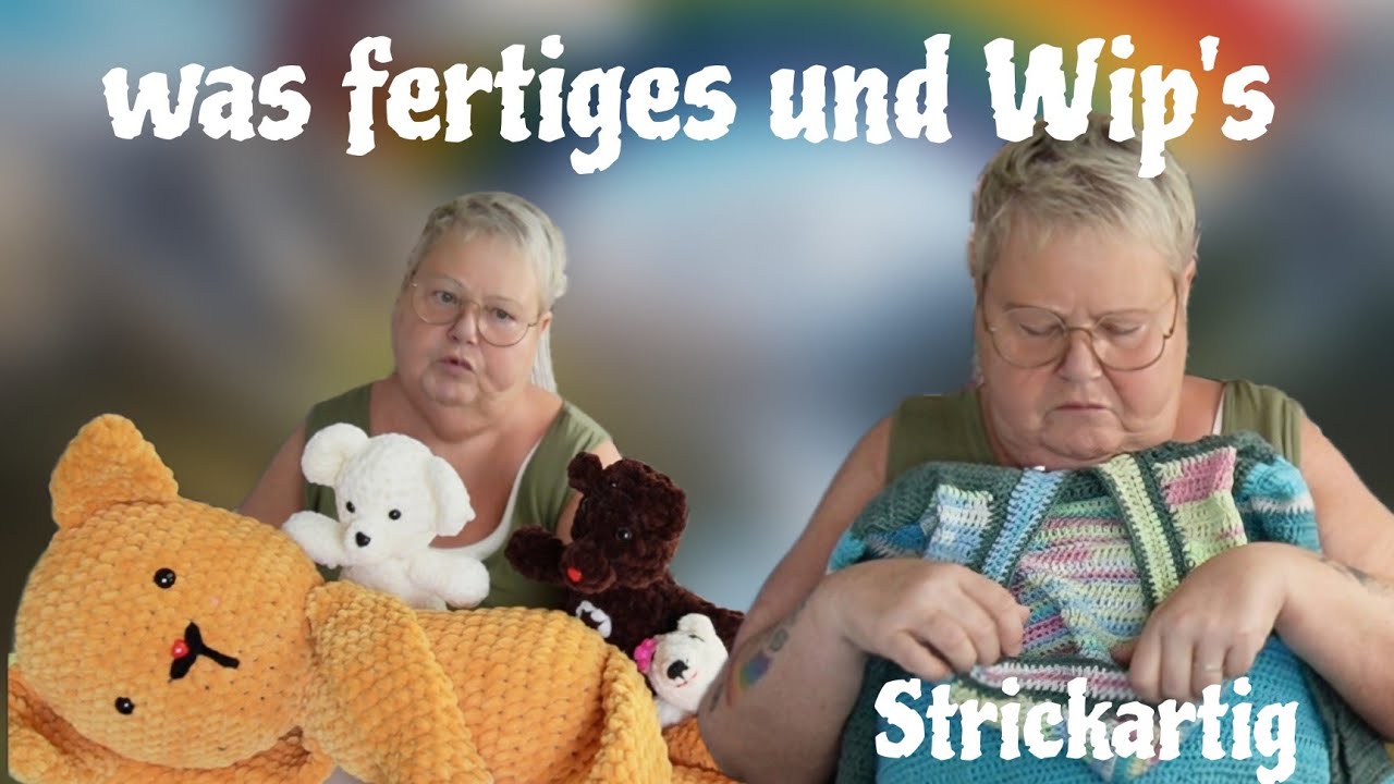 Was habe ich fertig 😉, wie viel Wip's habe ich 😳 Häkeltiere☺️