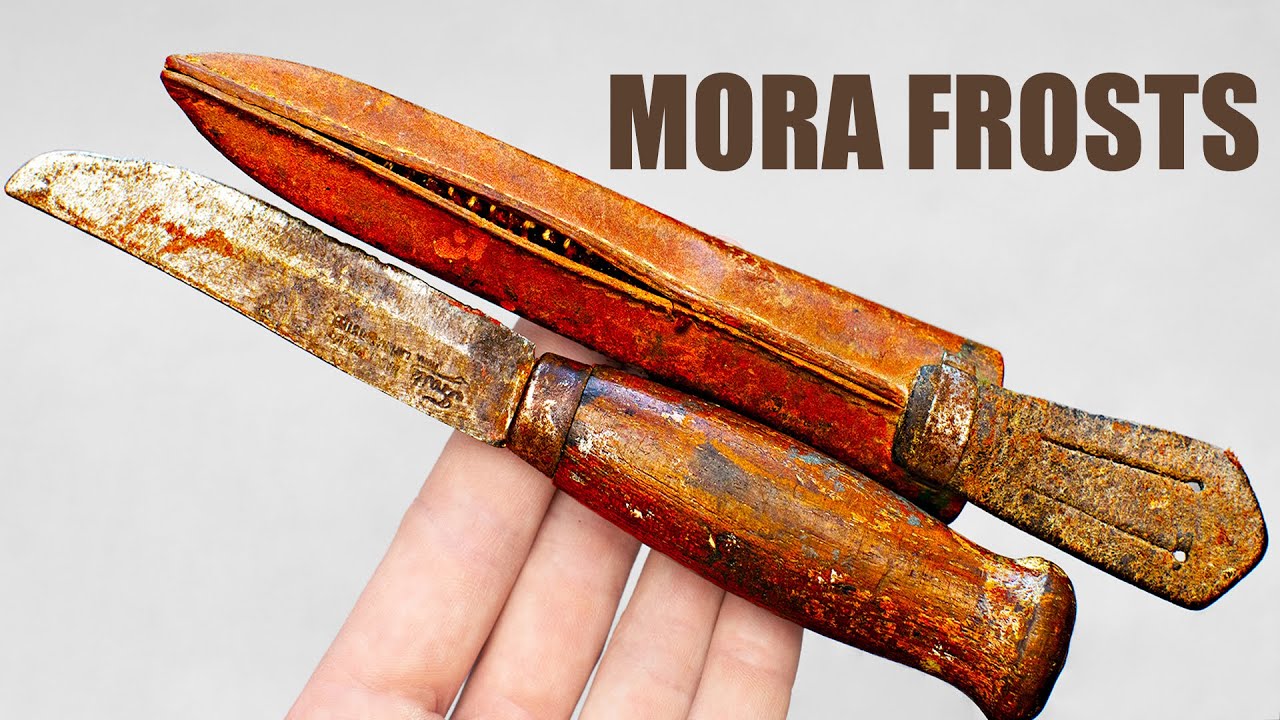 Old Damaged Knife and Scabbard Restoration