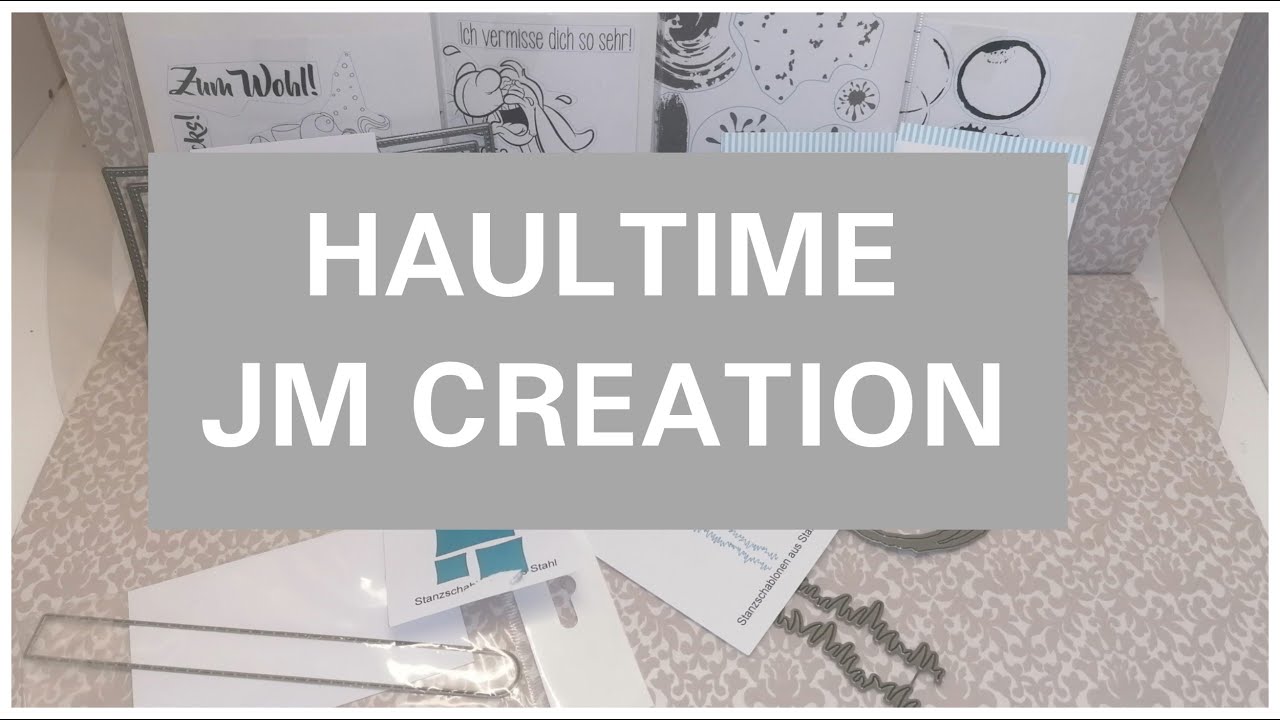 UND WEITER GEHT DAS FROHE SHOPPEN | HAUL JM CREATION | SO SCHÖNE STANZEN UND STEMPEL GEFUNDEN