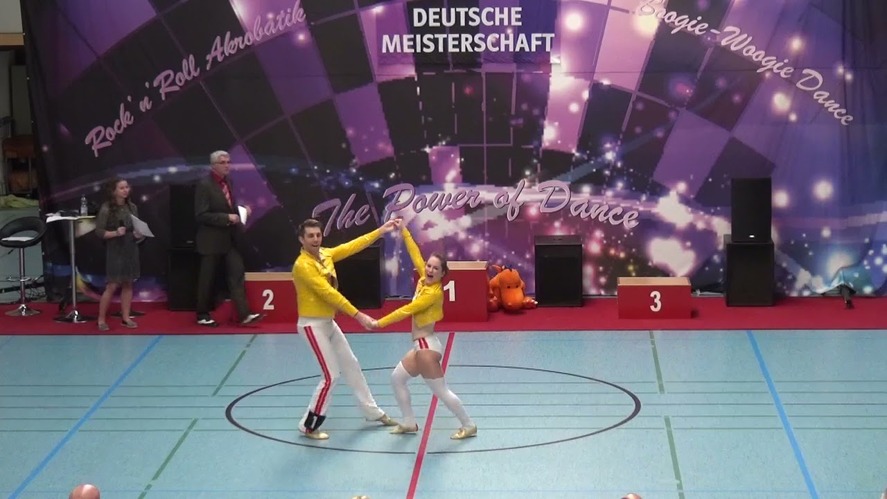 DM 2021, A-Klasse Finale FT Christopher P&uuml;tz und Chiara P&uuml;tz