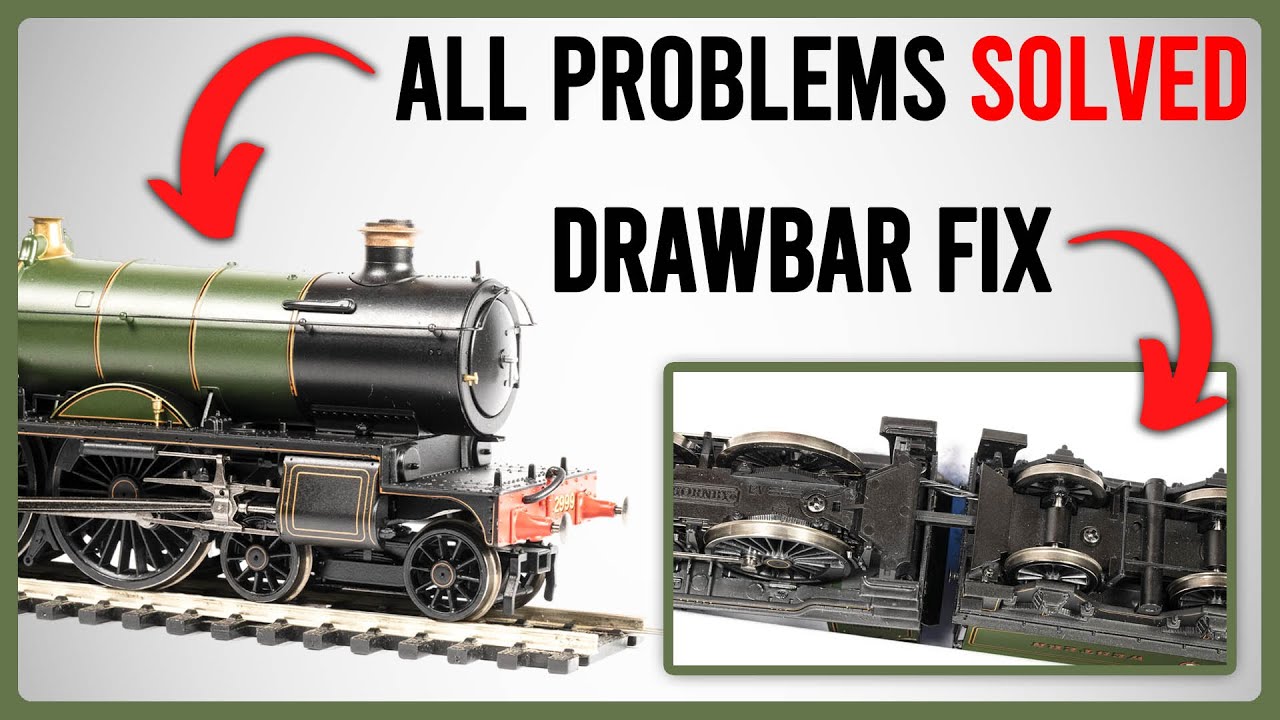 Ремонт неисправного локомотива Saint Class от Hornby | Как заменить дышло
