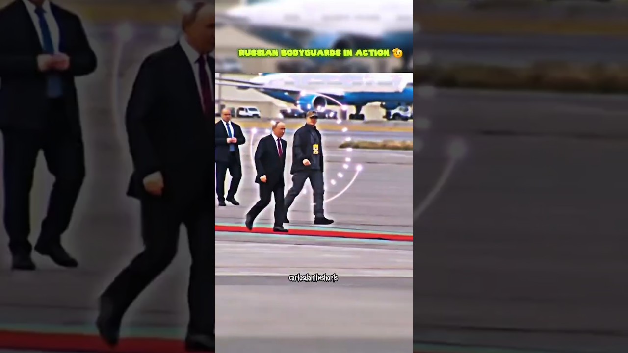 Putin's Russian bodyguards show their power 🫡