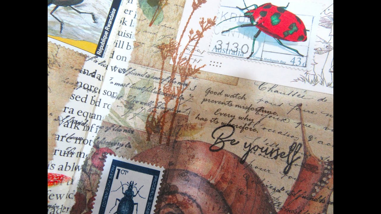 Nature Diary Junk Journal - 'Be Yourself'