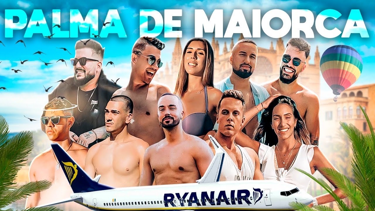 FOMOS TODOS DE FÉRIAS PARA PALMA DE MAIORCA !! *YOUTUBERS*