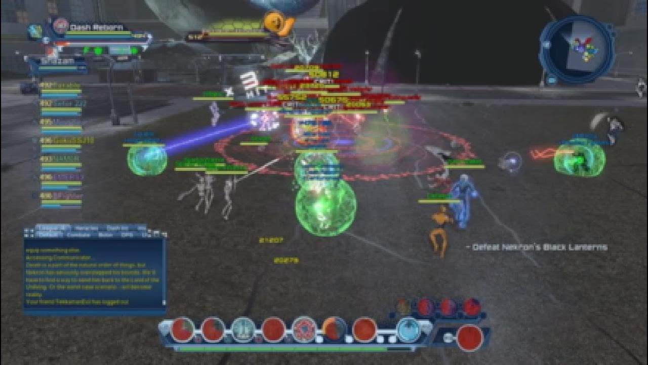 DCUO - Blackest Night (e) - Gadgets  DPS POV - Centuriones US Server