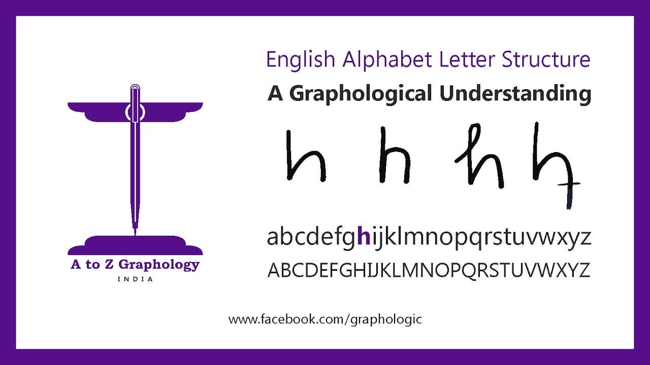 'h' for others? Letter clues: Graphological meaning of letter 'h' : A to Z Graphology