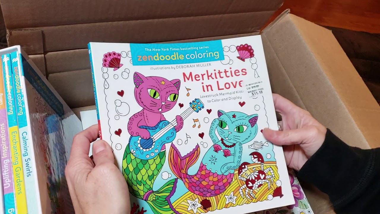 Book Outlet Coloring Book Haul