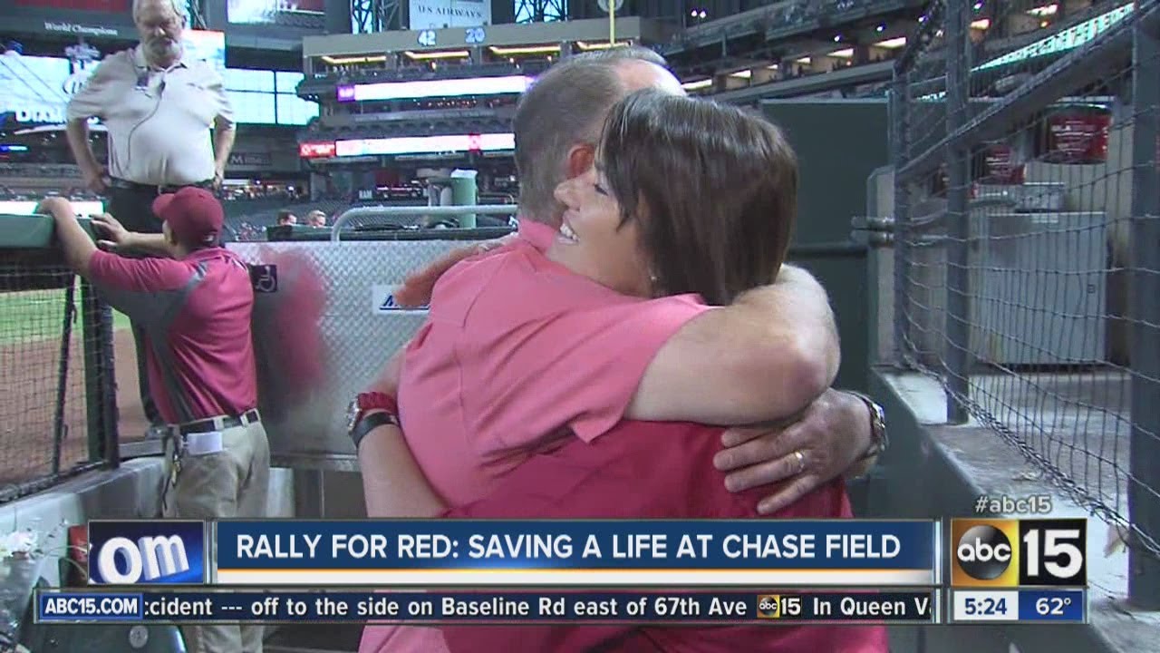 How Chase Field umpire used CPR training to save worker's life
