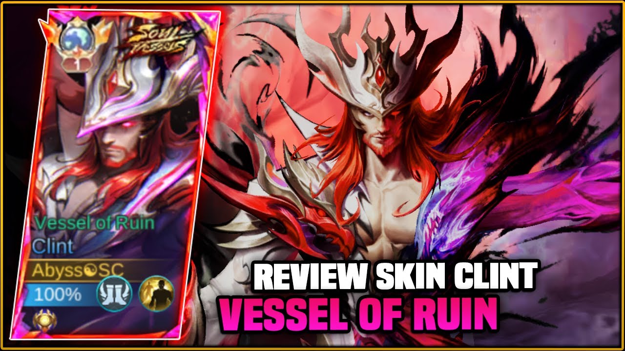 Review skin clint soul vessel - keren banget efeknya