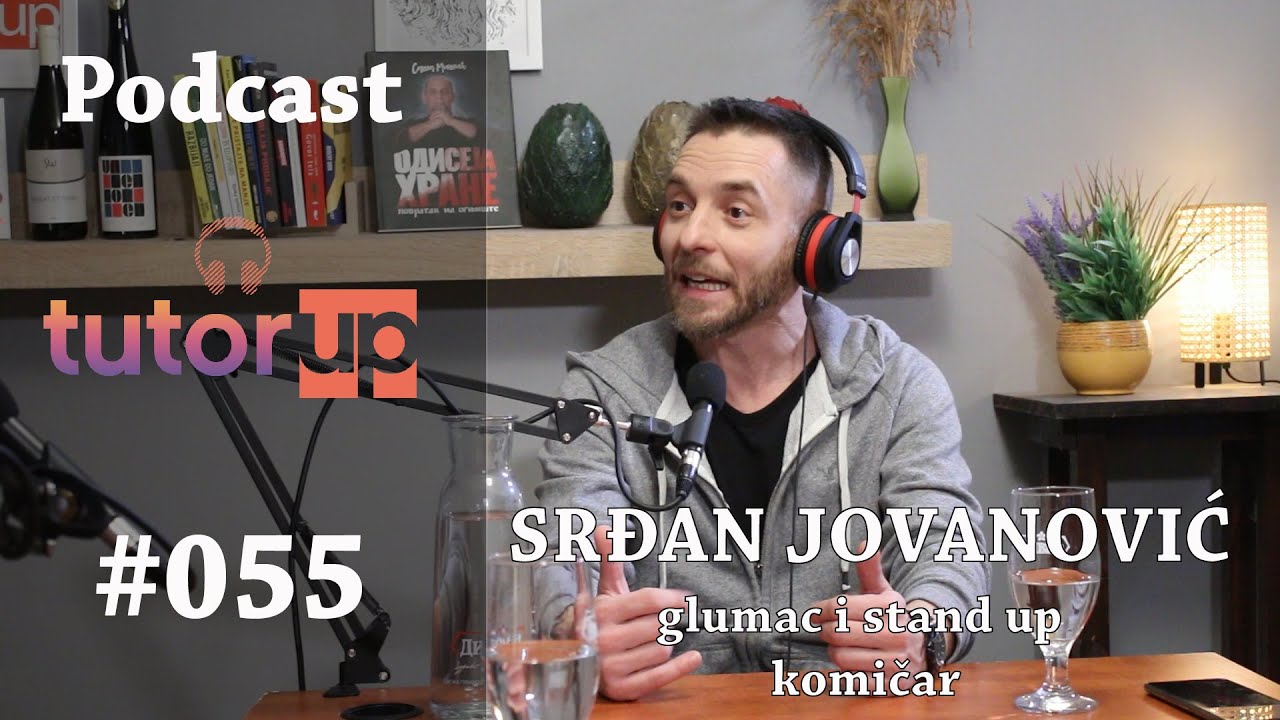 Podcast #55 Srđan Jovanović Stand up komičar i glumac