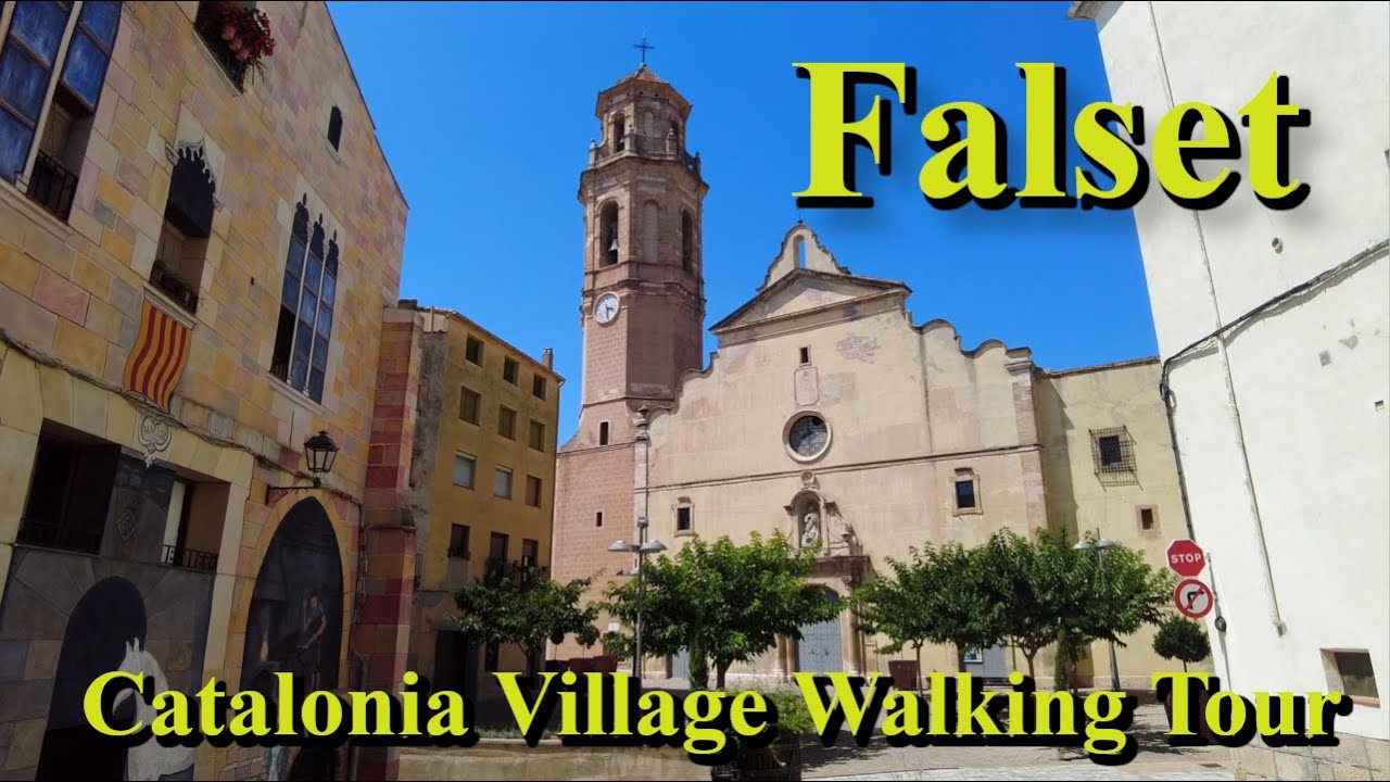 Falset (Tarragona, Catalonia) Village Walking tour (Spain) #relaxation