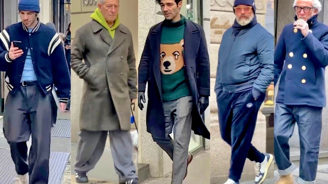 🔥VERY HANDSOME MEN ON STREET STYLE 🇮🇹2026 ITALIAN WINTER FASHION & MILAN MEN’S SHOPPING #gqkorea 