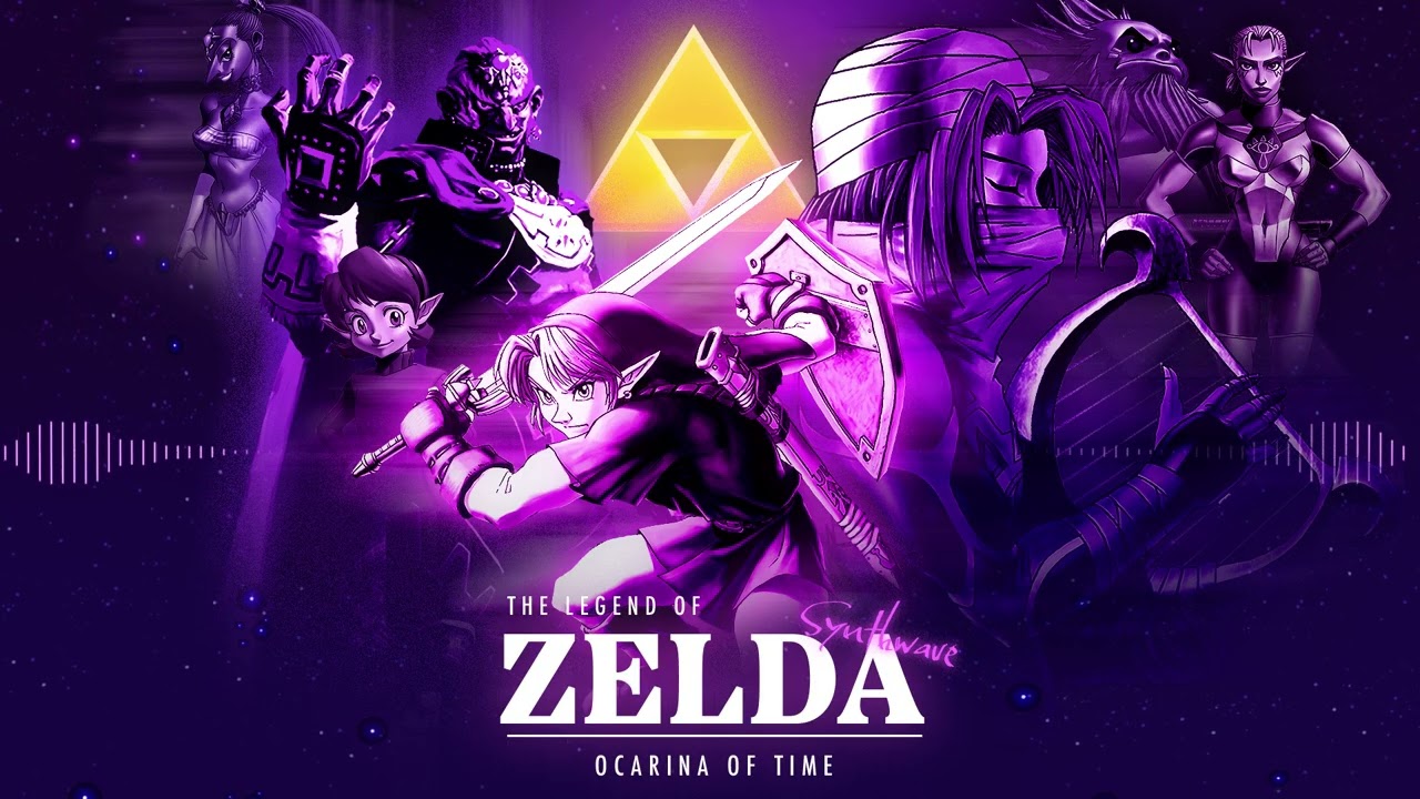 Chill Across Timelines: Ocarina of Time Synthwave Remix 🎵✨