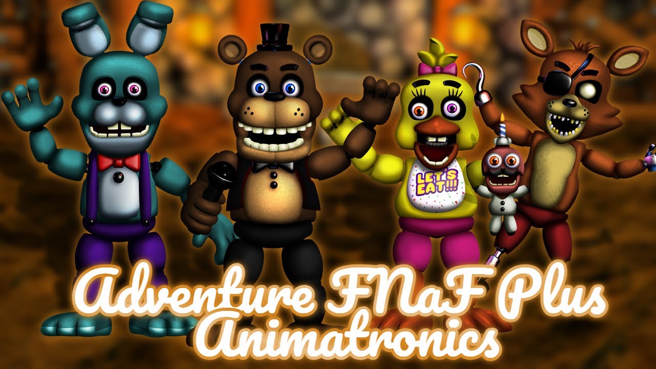 Speed Edit | FNaF | Adventure Animatronics FNaF Plus