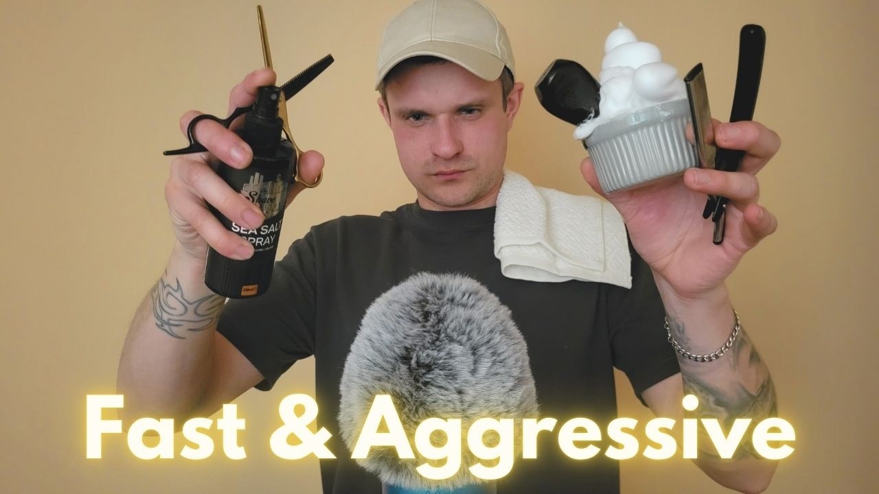 ASMR Barbershop Sounds (Fast & Aggressive edition)