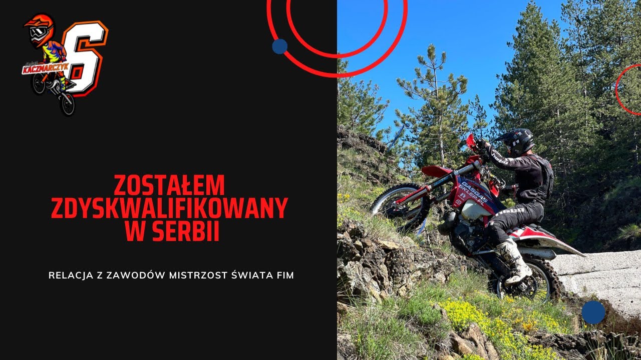 Zostałem zdyskwalifikowany w Serbii