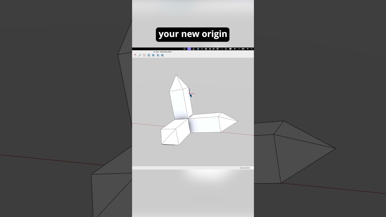 Changing axis #sketchup