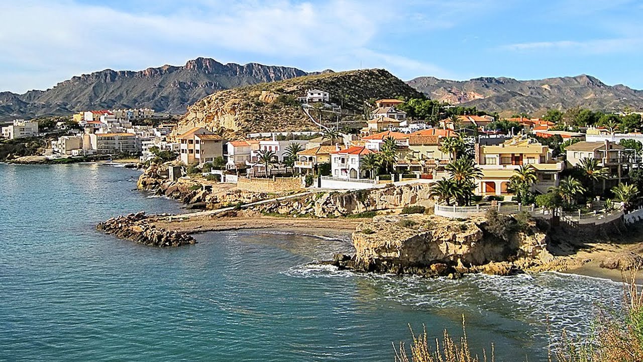 Trip to San Juan de los Terreros, a picturesque road the sea A-370, Andalusia, Spain 25.04.2025
