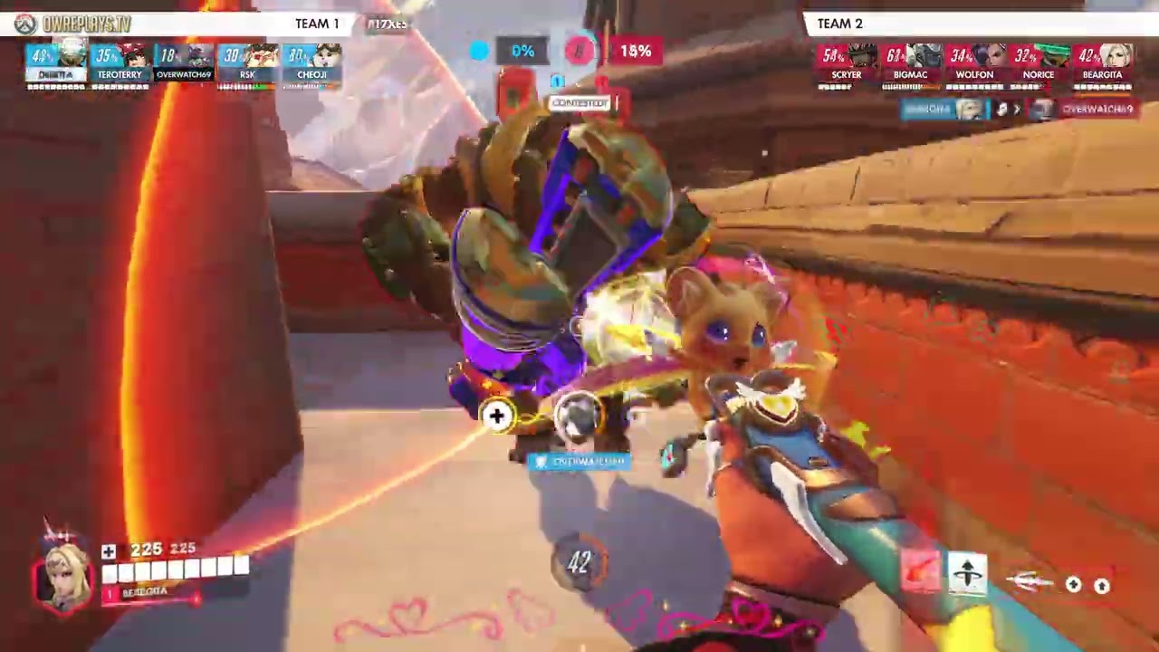 superior coordination crushed a disconnected dive comp in a... by BEARGITA — Overwatch Replay P17XE5