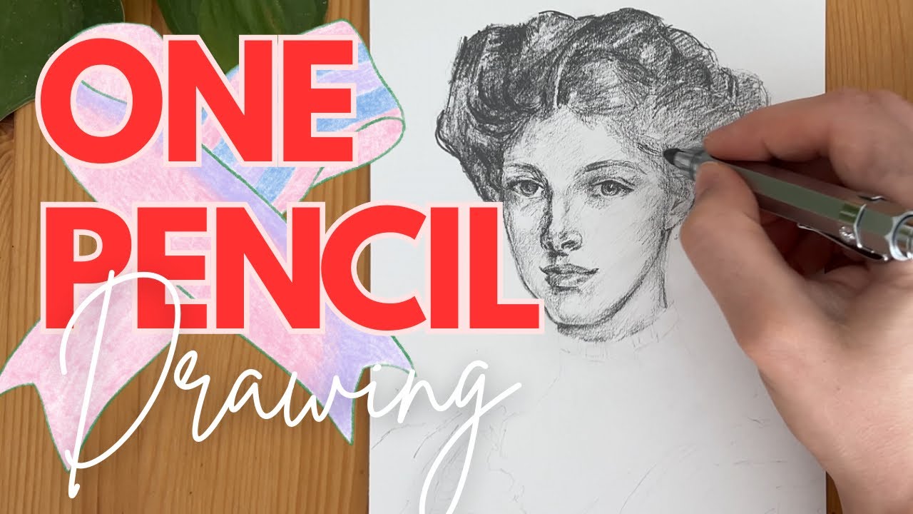 Realistic Portrait with Only ONE pencil? ✍️ | Kaweco SketchUp 5.6 | Gerçekçi Portre Nasıl Çizilir