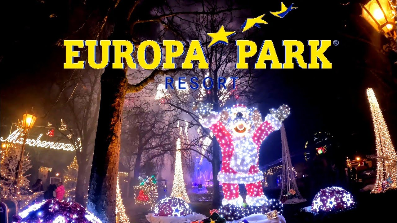 BEST WINTER EVENT!?? Winter at Europa park! Night rides and Christmas vibes!