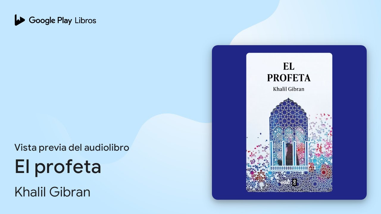 El profeta de Khalil Gibran · Vista previa del audiolibro