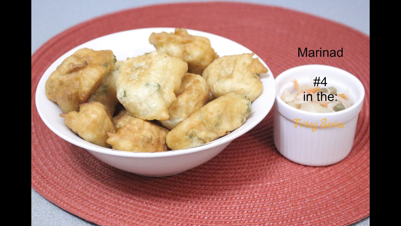 How to make Marinad (fritters) - Episode 35 - ❤ Love For Haitian Food
