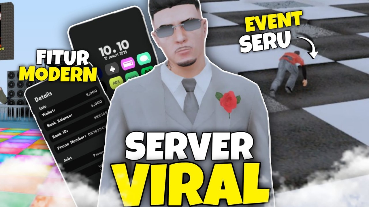 SERVER SAMP SERVER VIRAL BANYAK EVENT MENARIK DIJAMIN BIKIN BETAH! - REVIEW SERVER SAMP ROLEPLAY