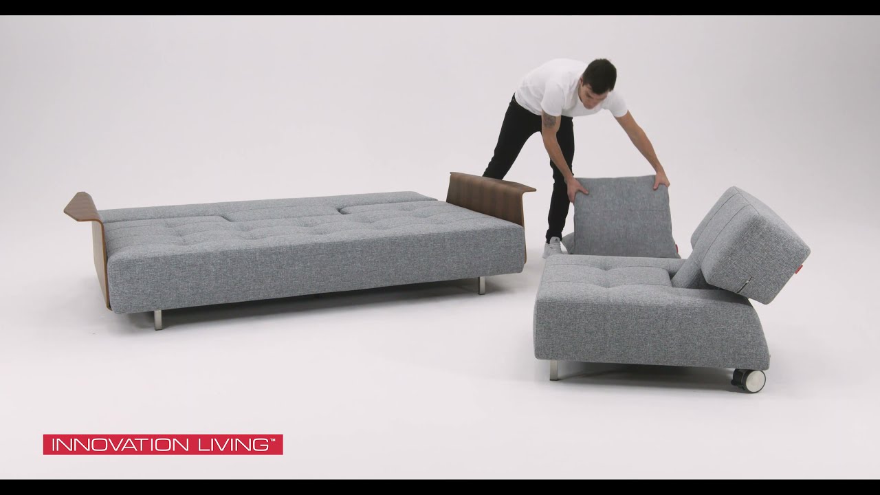 Диван и кресло Innovation Living Long Horn Deluxe c подлокотниками| Полный обзор
