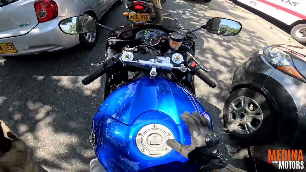 Se sufre con la Yamaha R6 en CIUDAD 😱 pero se DISFRUTA al MAXIMO 🔥😎