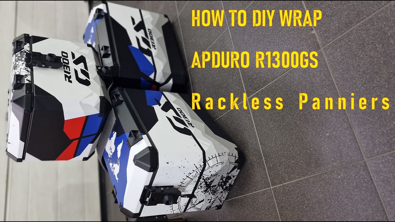 APDURO BMW R1300GS Rackless How To Wrap